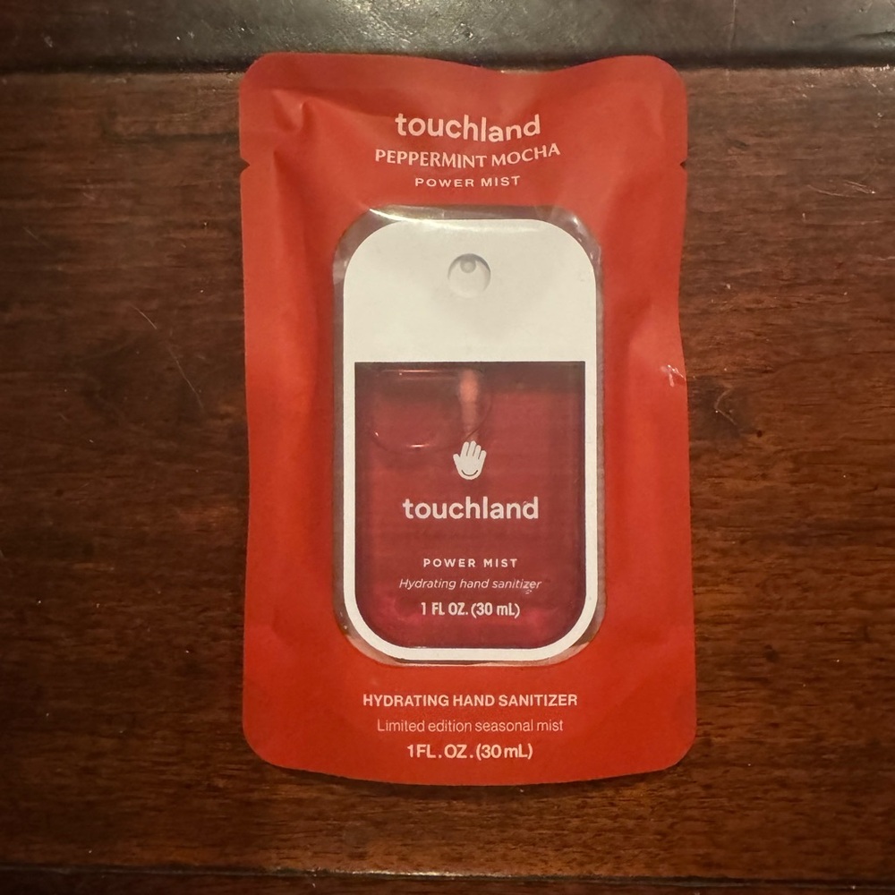 LIMITED EDITION 2025 Peppermint Mocha Touchland Power Mist Hand Sanitizer